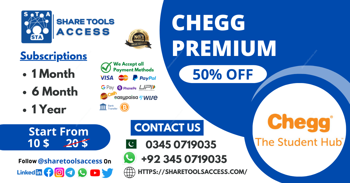 Chegg - Share Tools Access